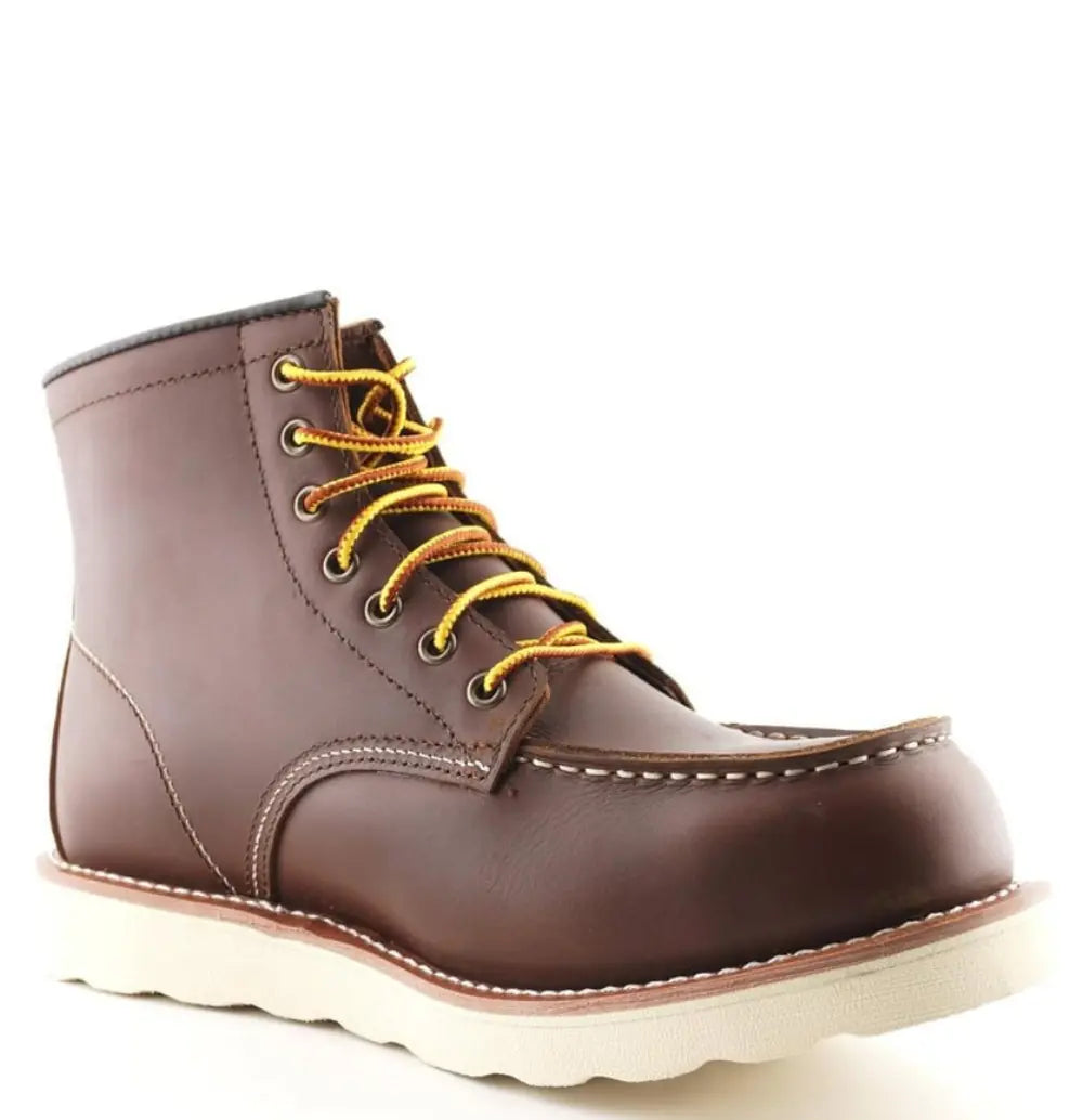 Alpha Steel Toe - Brown