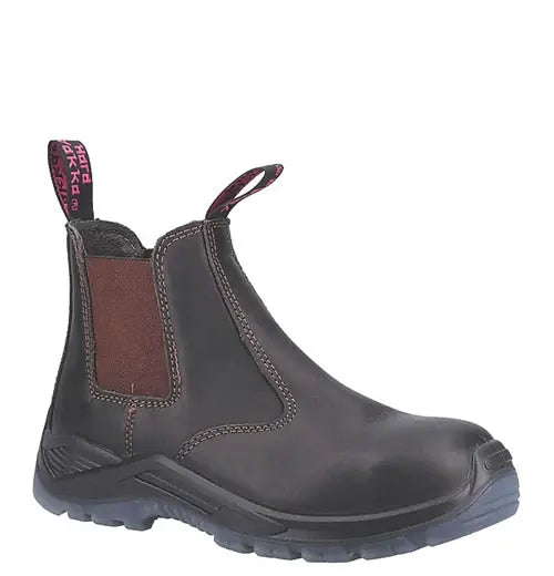 Banjo - Brown Steel Toe Safety Boot