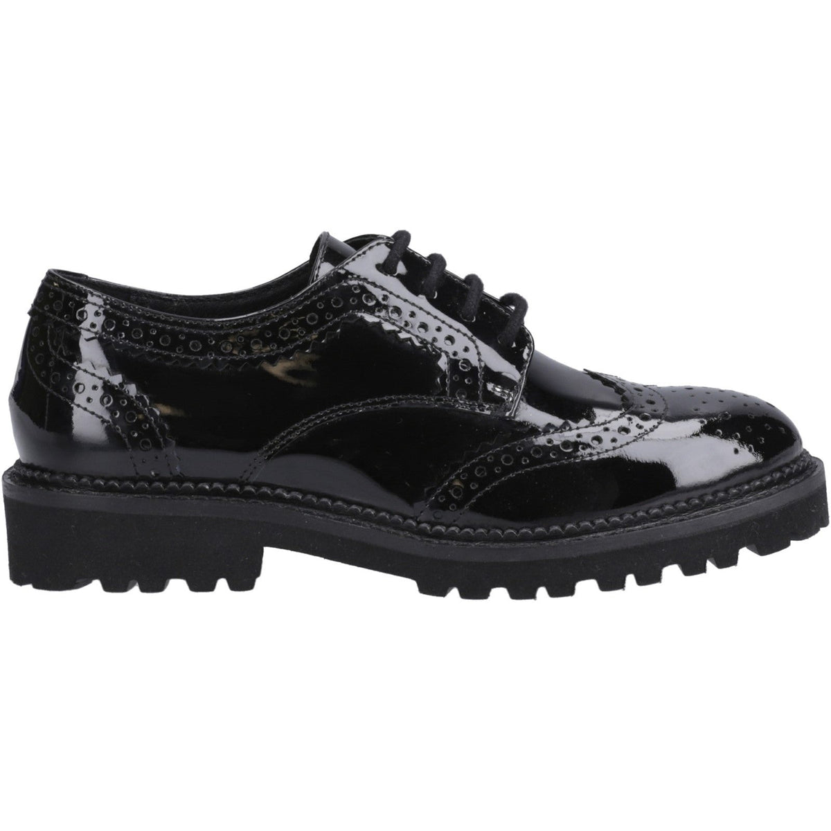 Gabi Lace Up Patent Snr