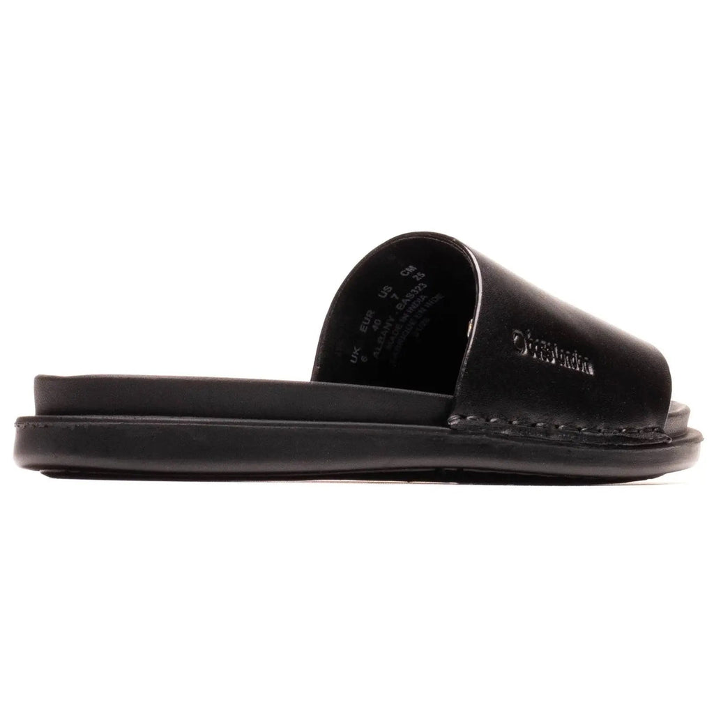 Base London Albany Slide Sandal - Black